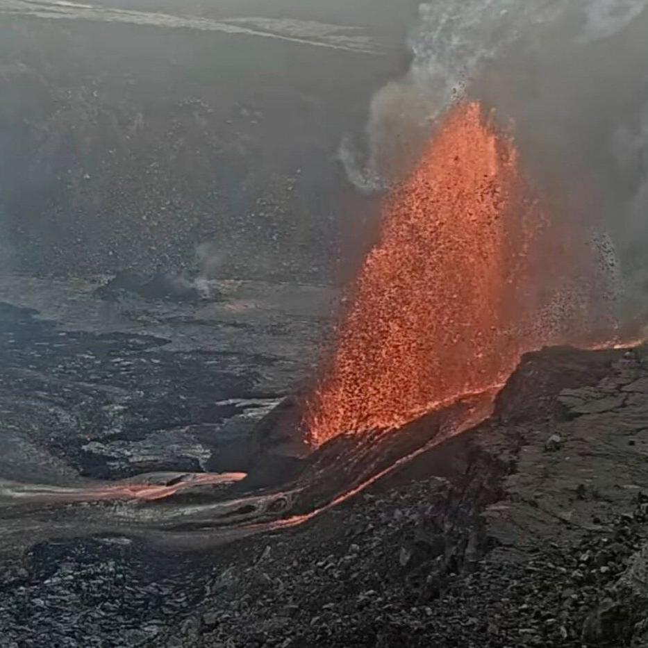 Kilauea is spewing lava again. It is the Hawaii volcano's latest activity in an on-and-off eruption